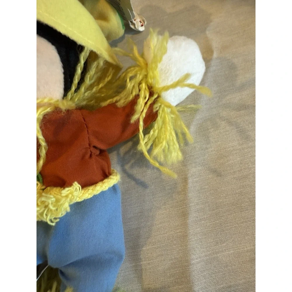 Vintage Mouseketoys Disney Scarecrow Mickey Bean Bag Plush 9